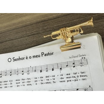 Prendedor de Partitura Luxo Brilho Notável